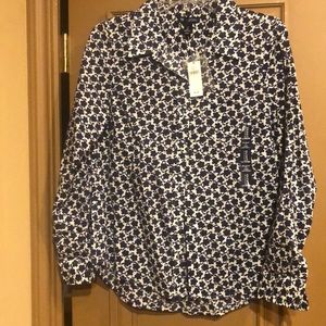 2/$20 NWT button down blouse